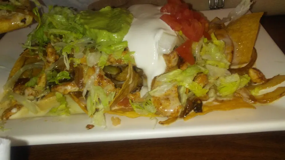 Chicken Fajita Nachos